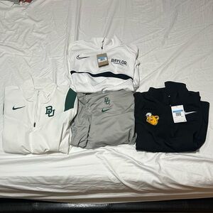 Men’s Baylor University Merch (Three Sweatshirts) (One Shirt)